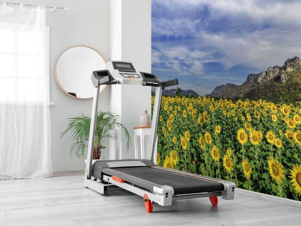 Gult blomstrende felt