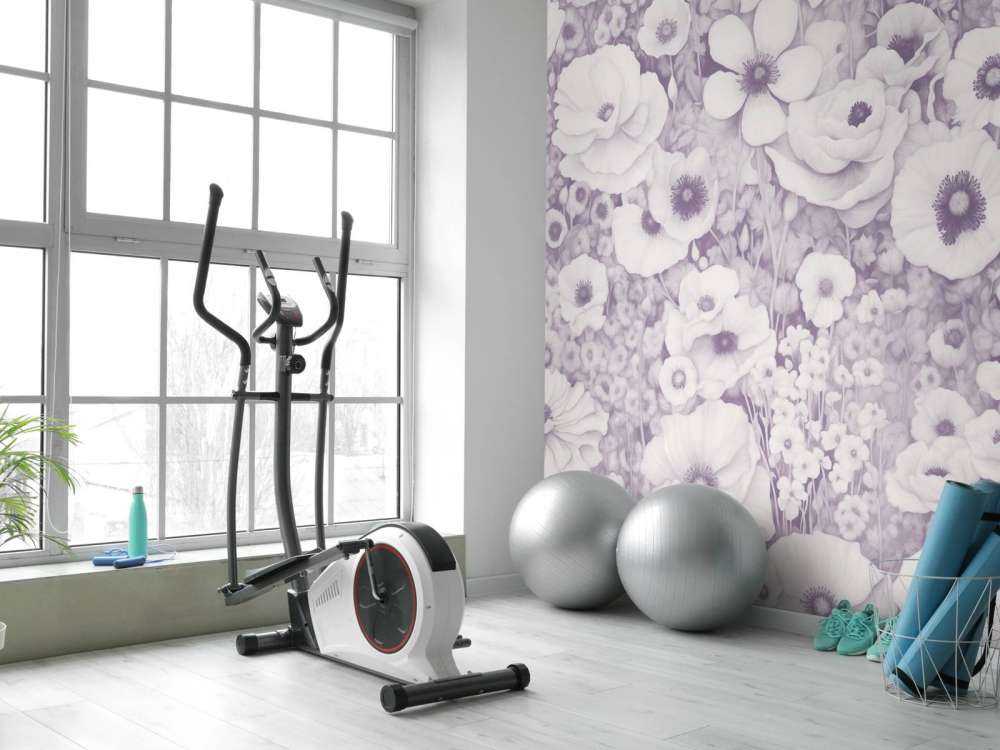 Poppy Tale Monokrom Rosa