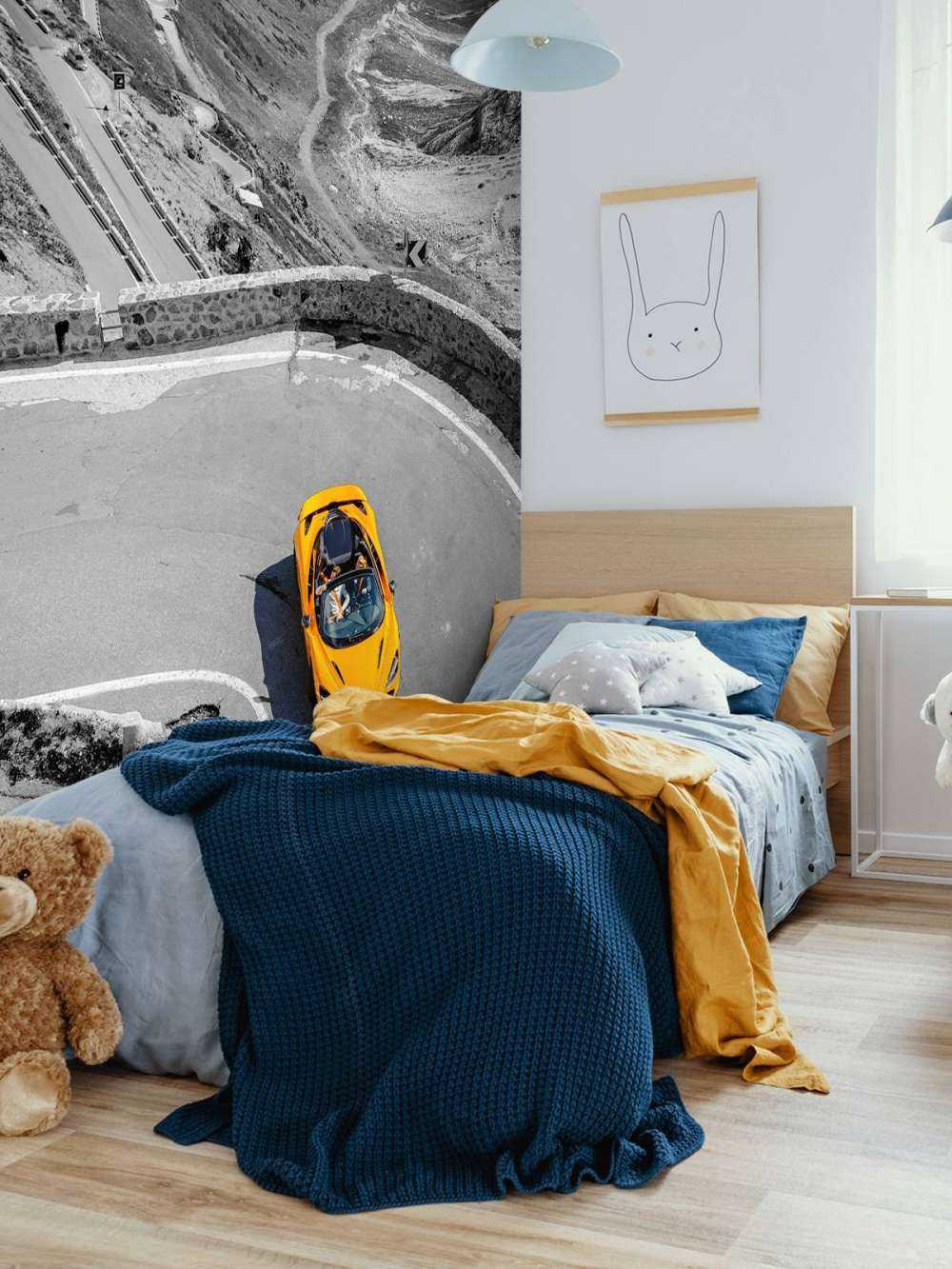 McLaren på Stelviopas - spotfarge