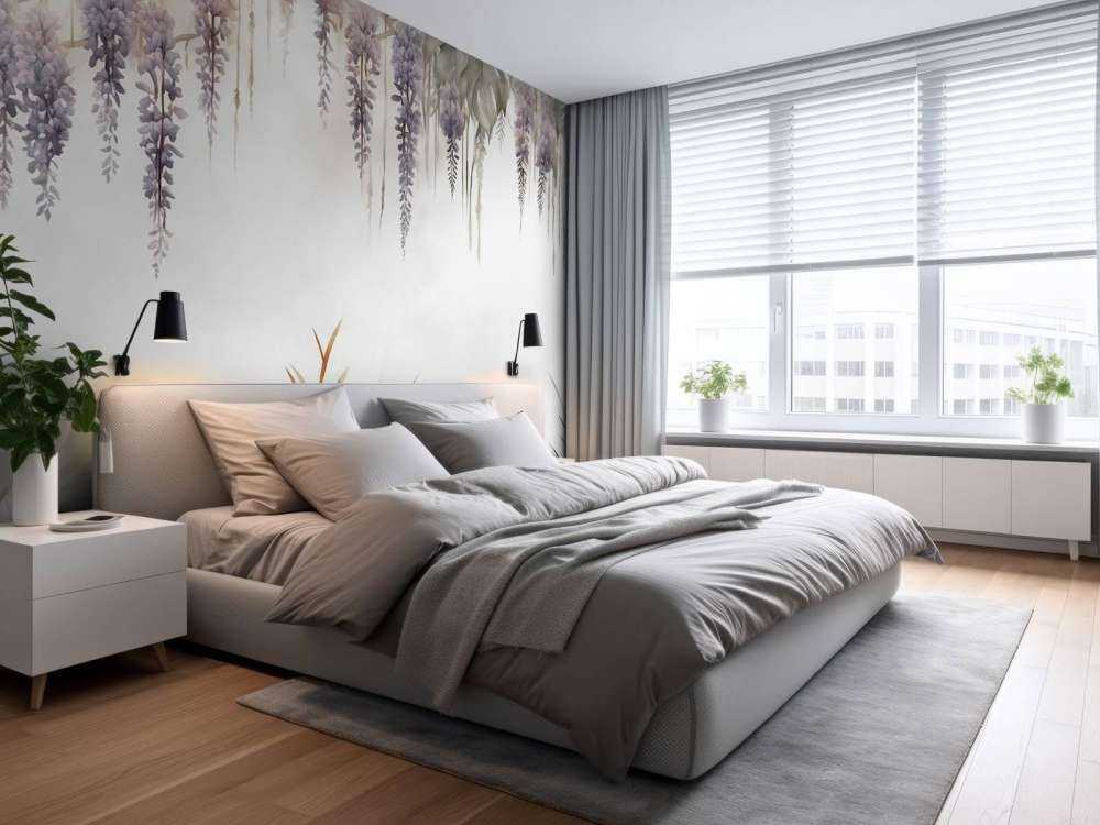 Wisteria og markgress beige