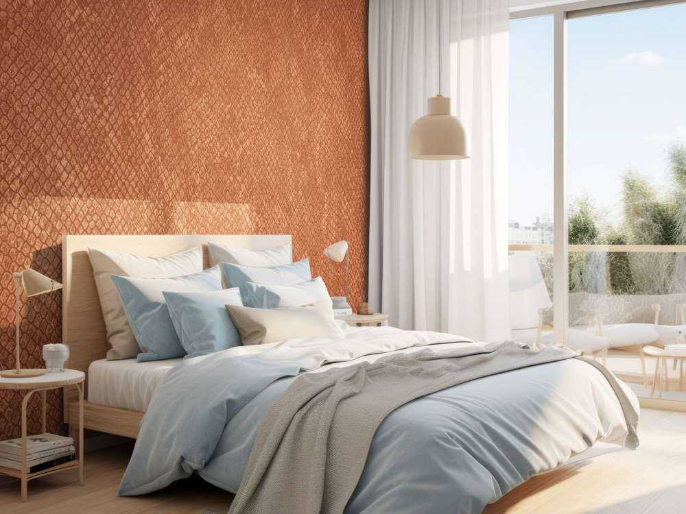 Slangestruktur i terrakotta