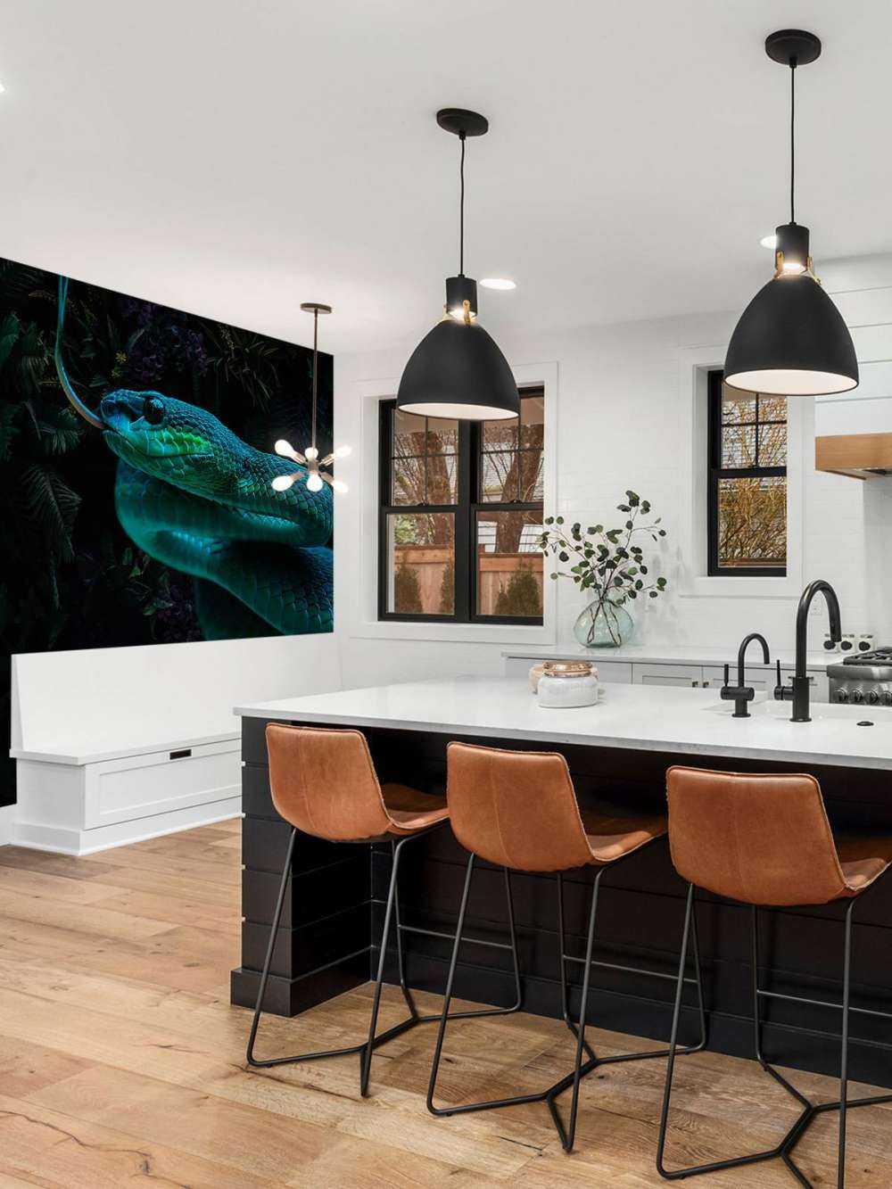 Jungle Snake Portrett