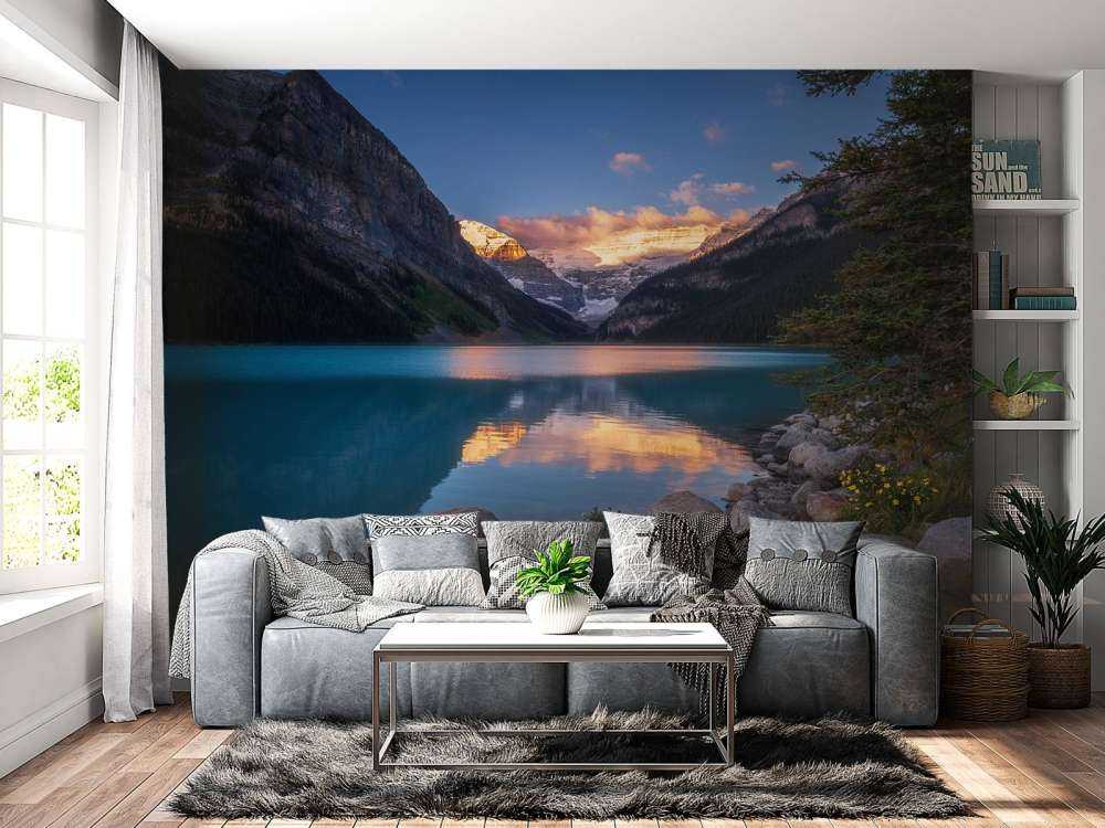 Golden Throne of Lake Louise