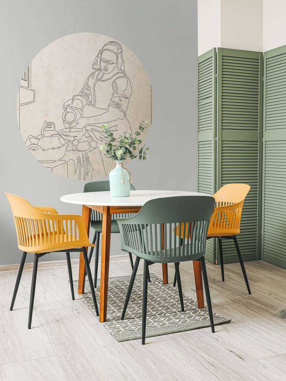 Melkepike - oppslagstavle