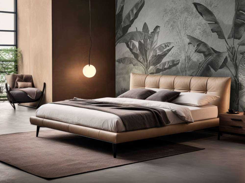 Banantrær i svart og hvitt