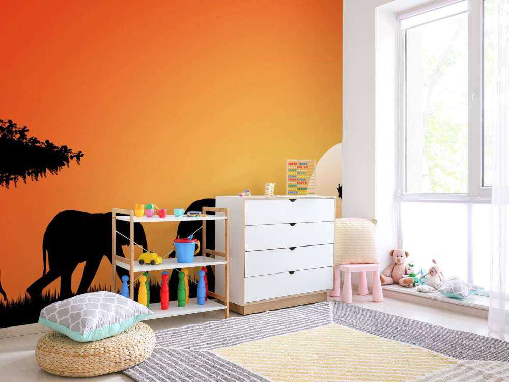 Safari ved solnedgang