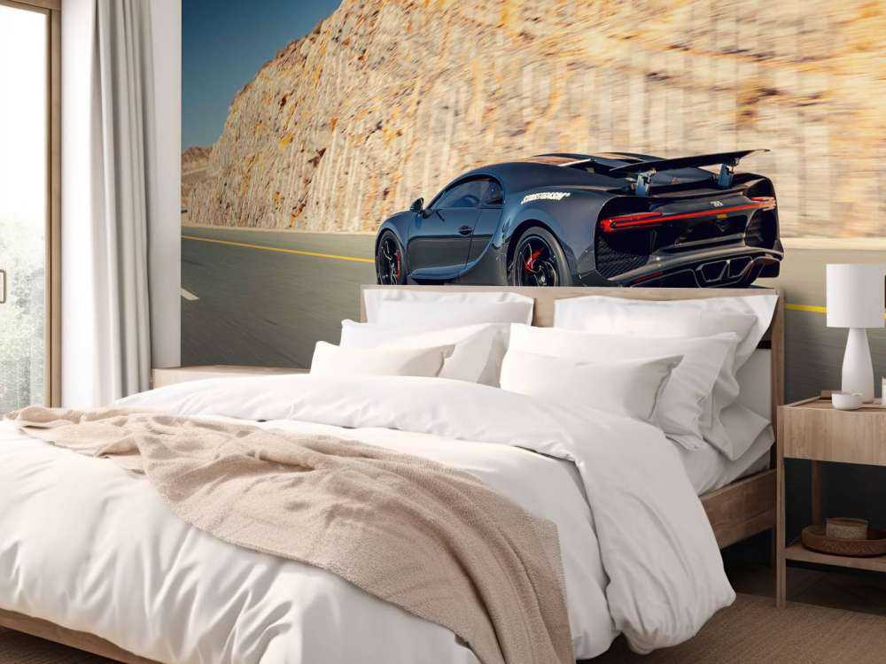 Bugatti Chiron Pur Sport i aktion