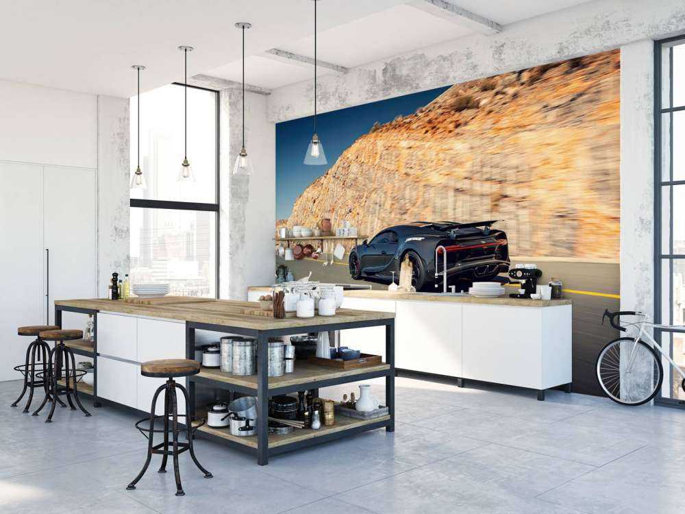 Bugatti Chiron Pur Sport i aktion
