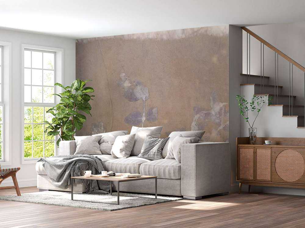 Wilde geranium och snöbär - amber