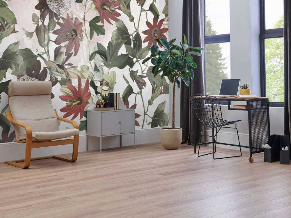 Sju fåglar i förtrollad lövverk - Blush Garden