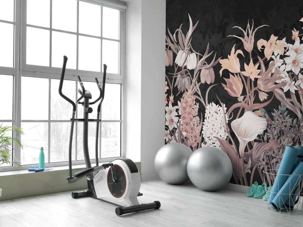 Vårblommor - Vintage Sepia