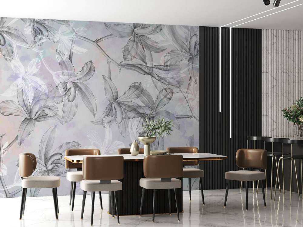 Orkidé Drömlandskap 2-toner Lila