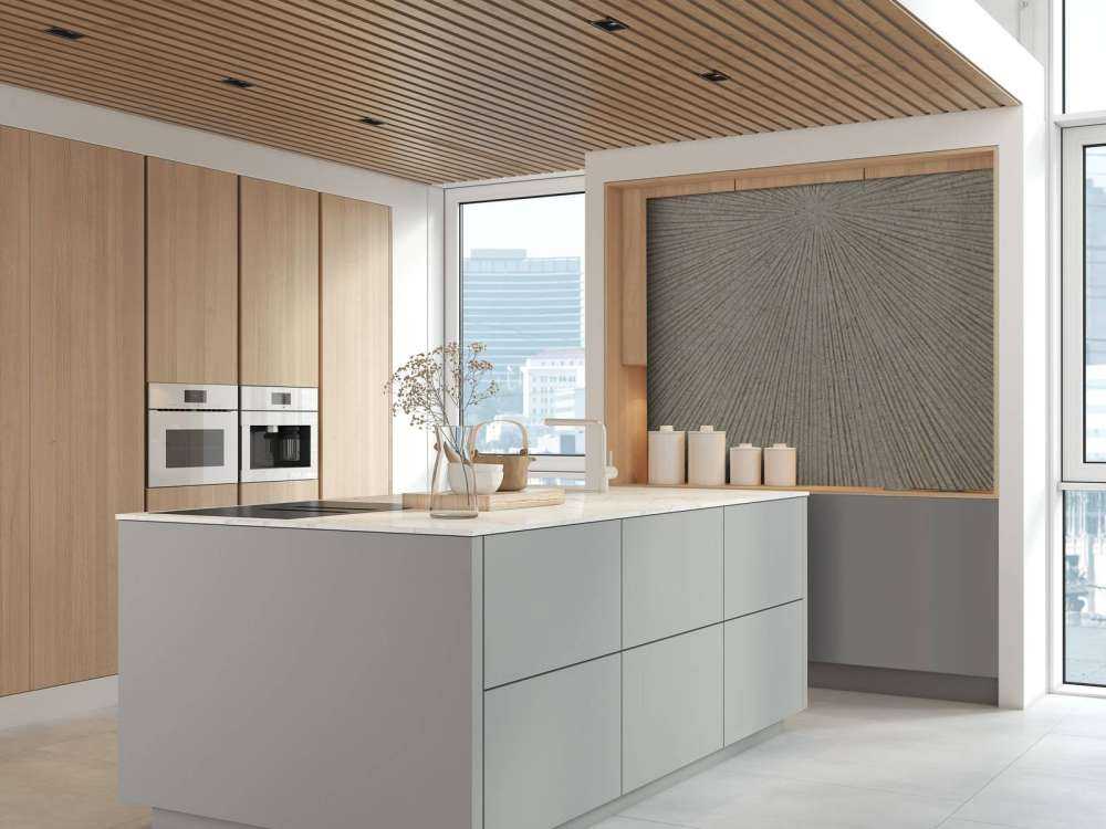 Textur med linjer i sand