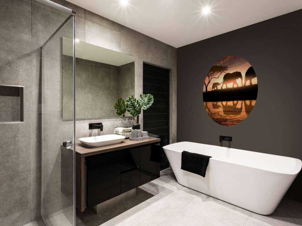 Elefanter i savannen