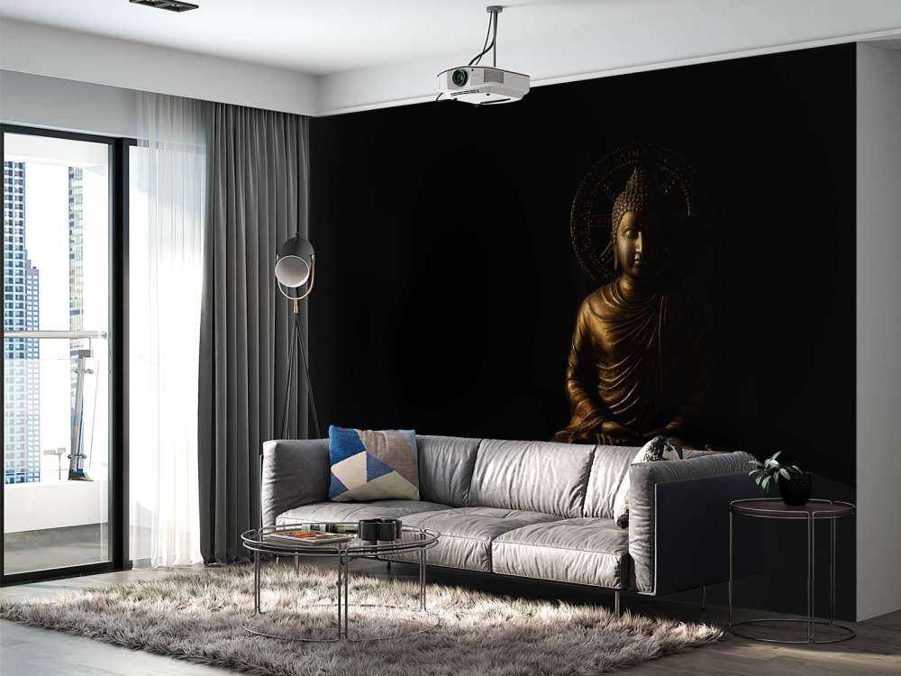 Isolerad Buddha