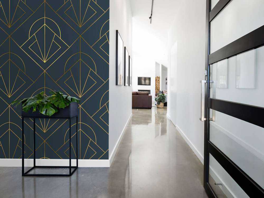 Abstrakt art deco
