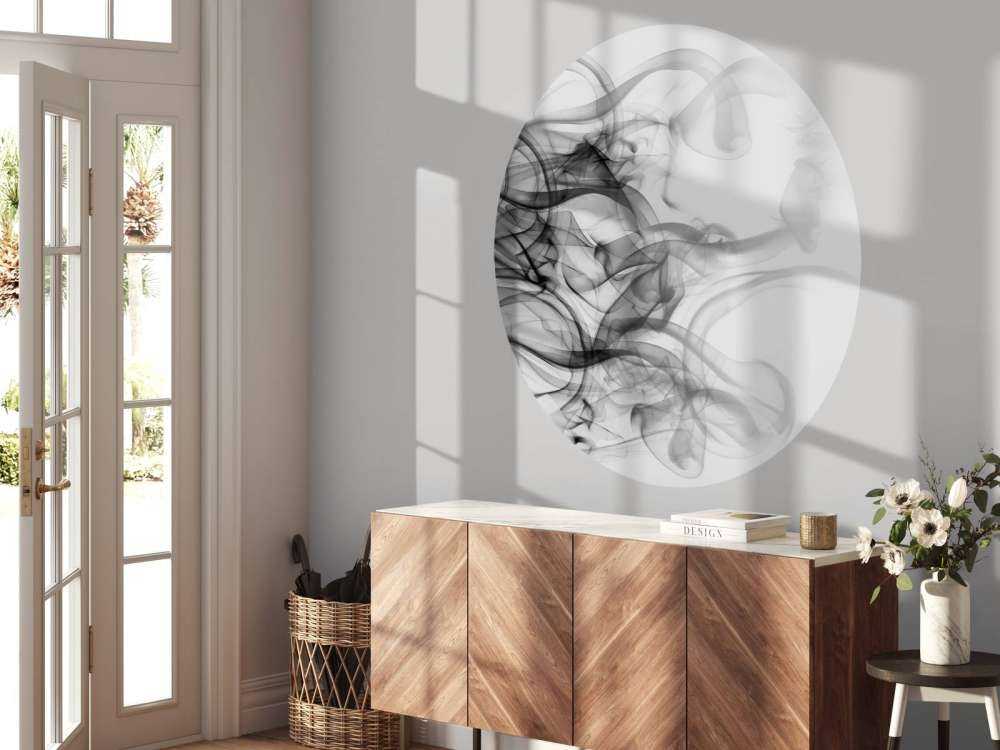 Huvud bildat av rök