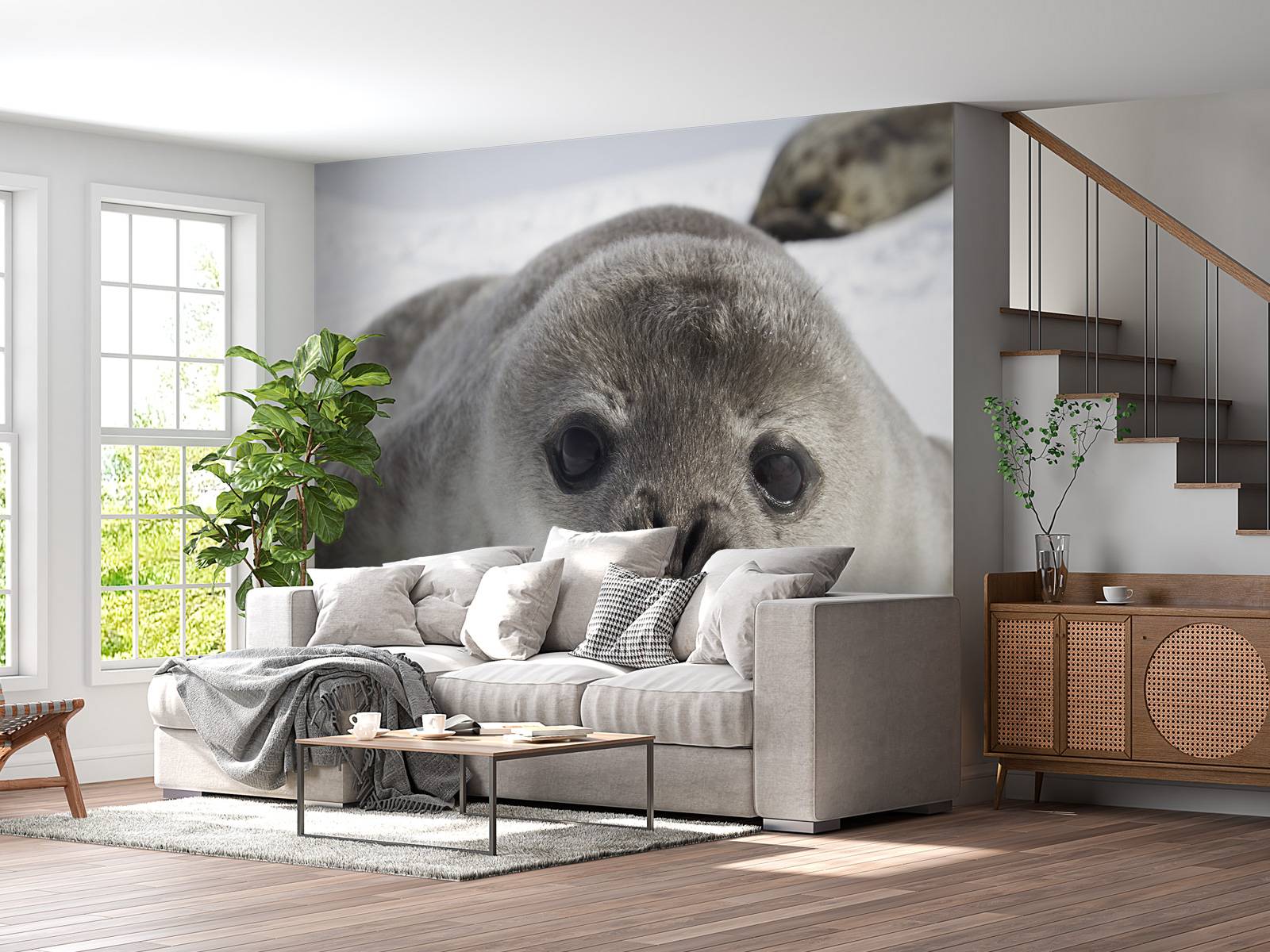 Närbild av en tätning