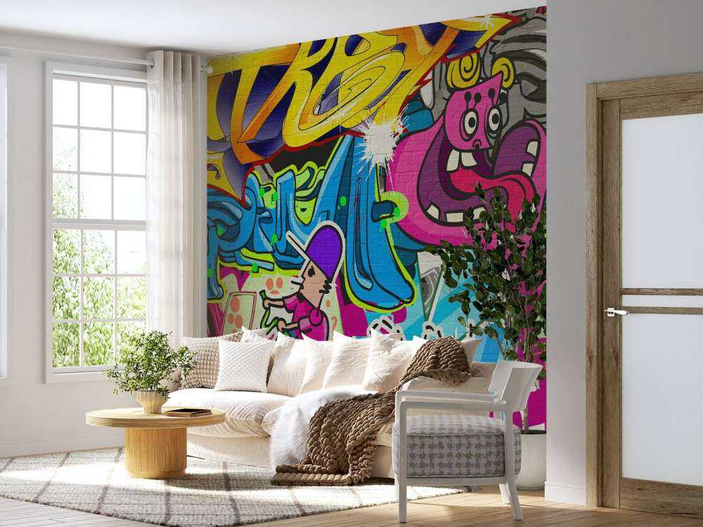 Tuff graffiti