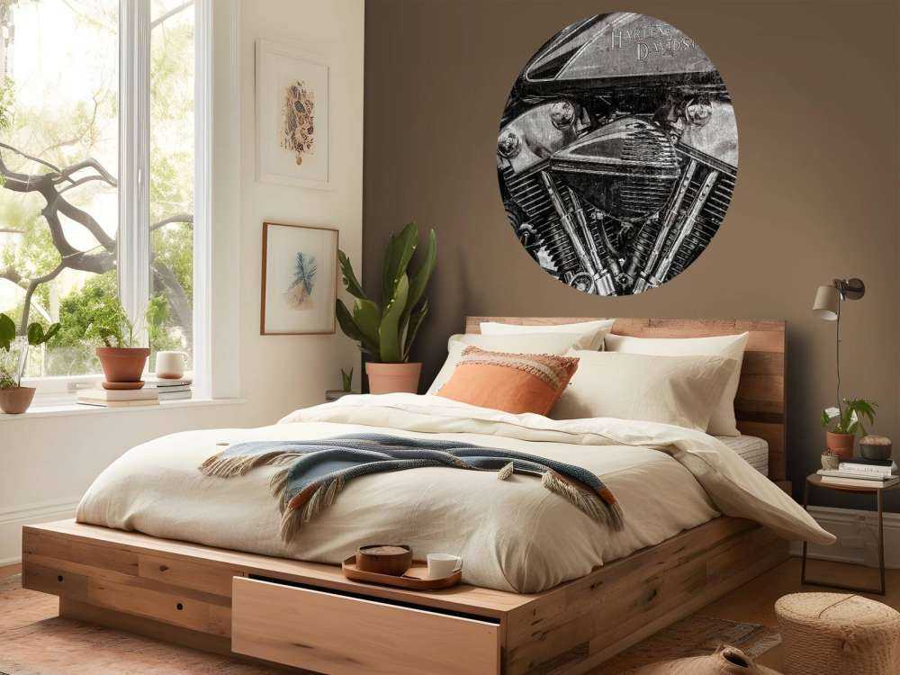 Harley davidson närbild