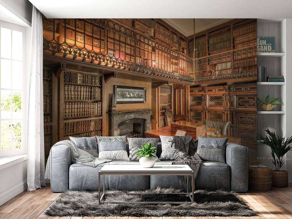 Gammalt bibliotek