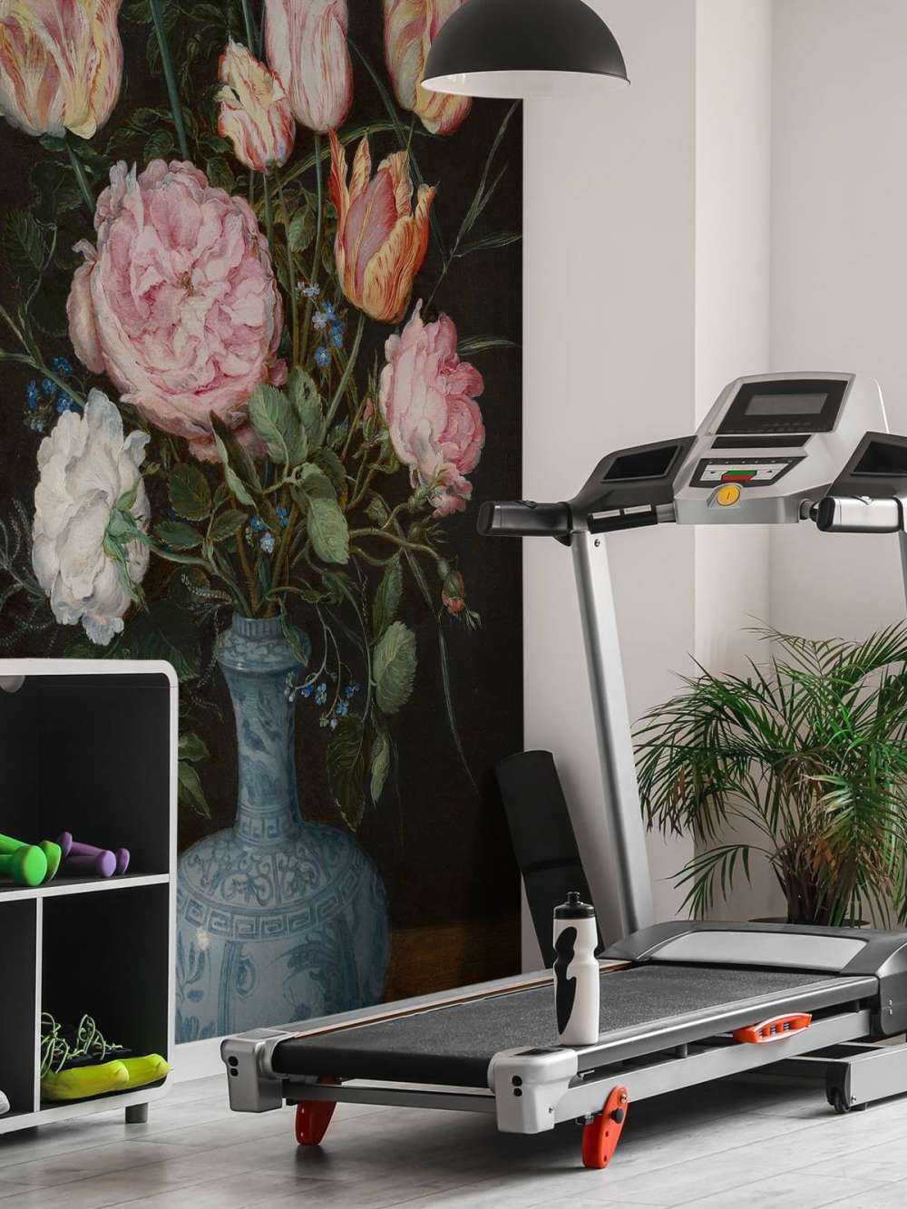 Wan-Li vase med blomster