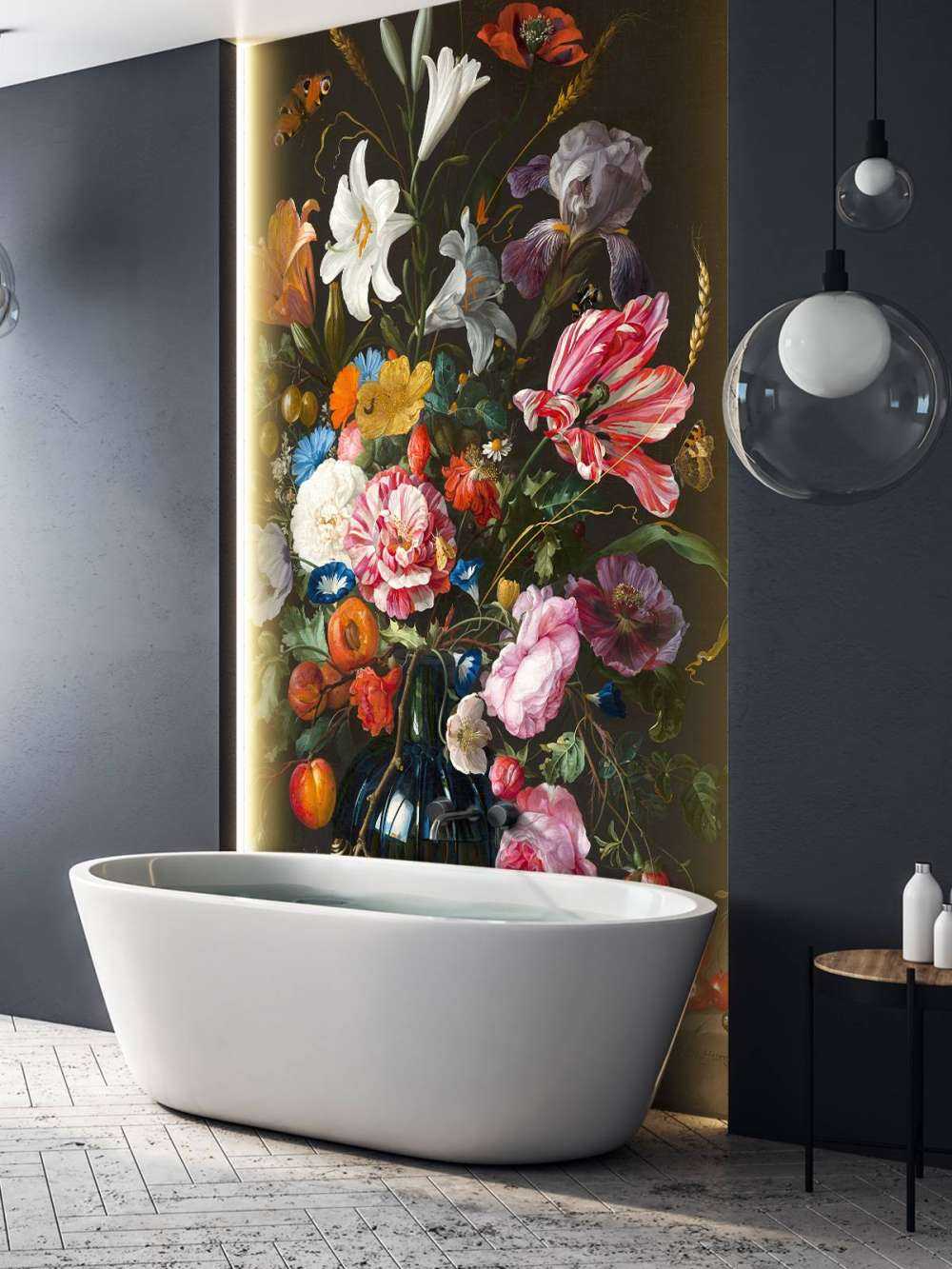 Vase med blomster