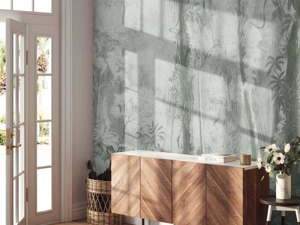 Tropisk skov - grøn