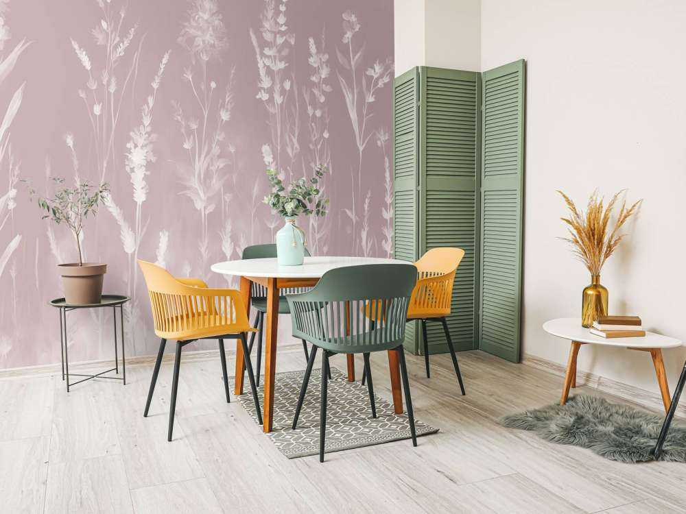 Lavendel Eng Sømløs Blush Pink