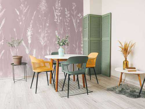 Lavendel Eng Sømløs Blush Pink
