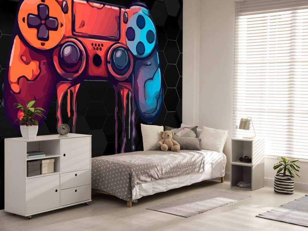 Dryppende Gamer Controller