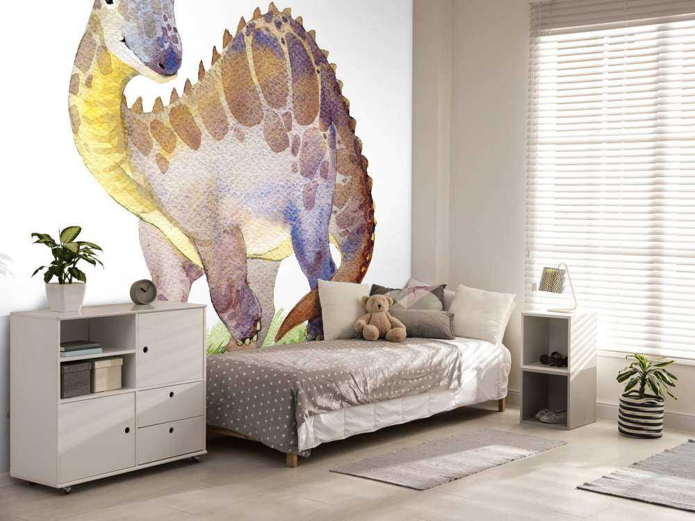 Dinosaur fra akvarel