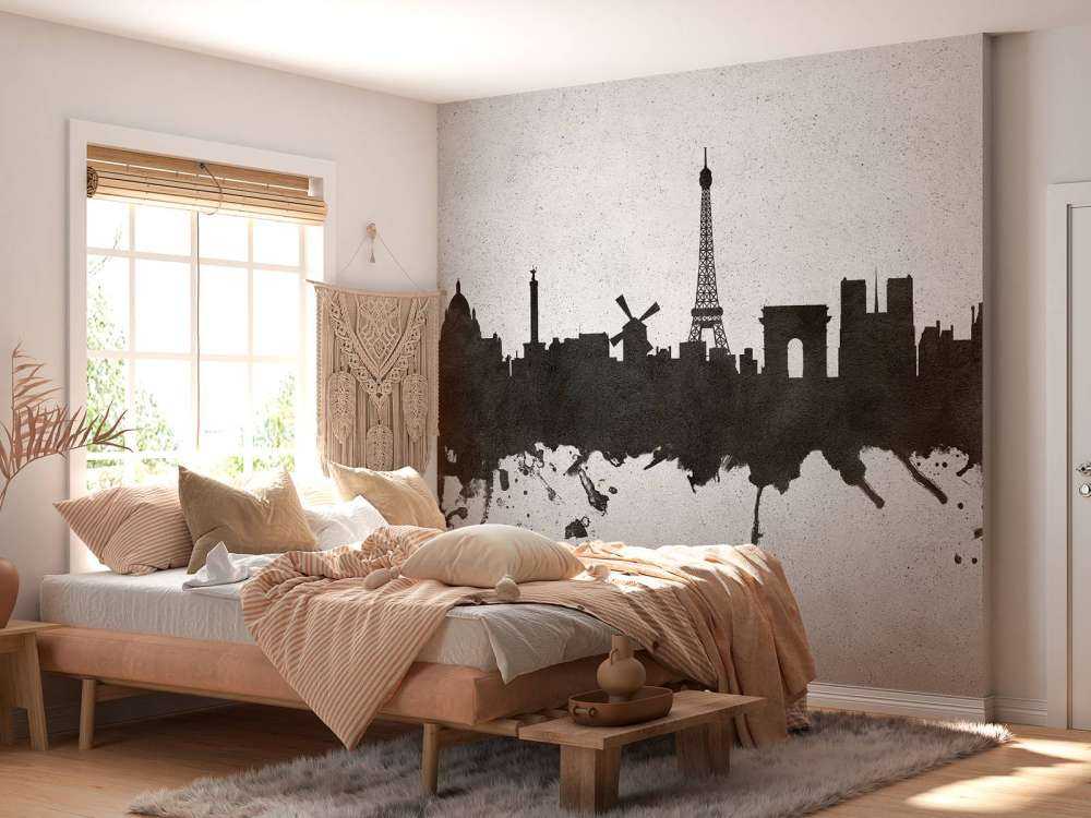 Akvarel skyline, Paris