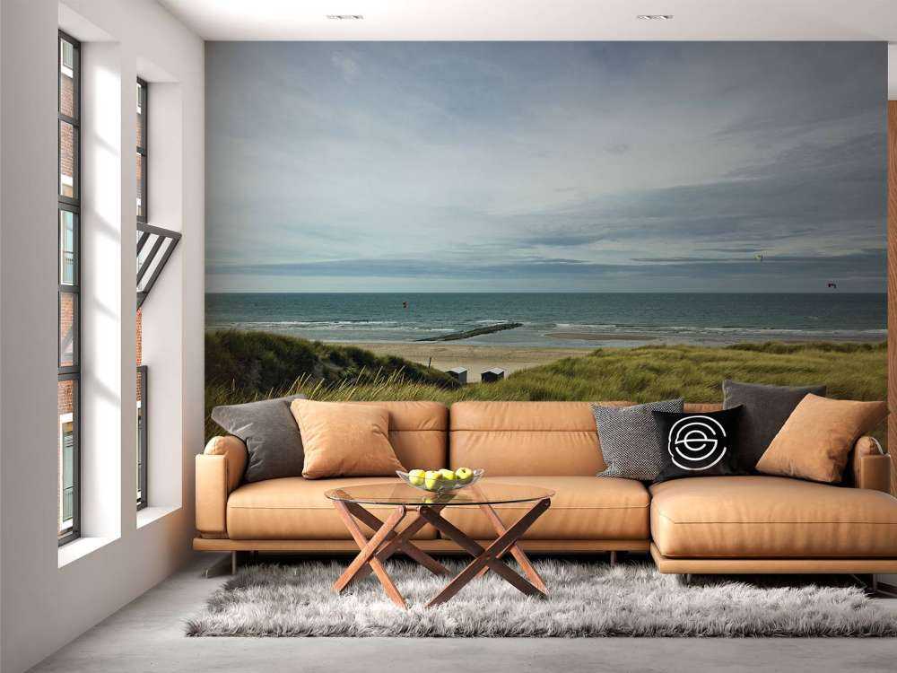 Stranden fra klitterne