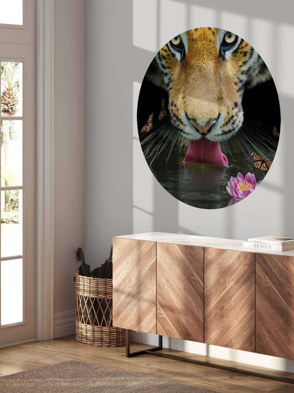 Portræt af jungletiger