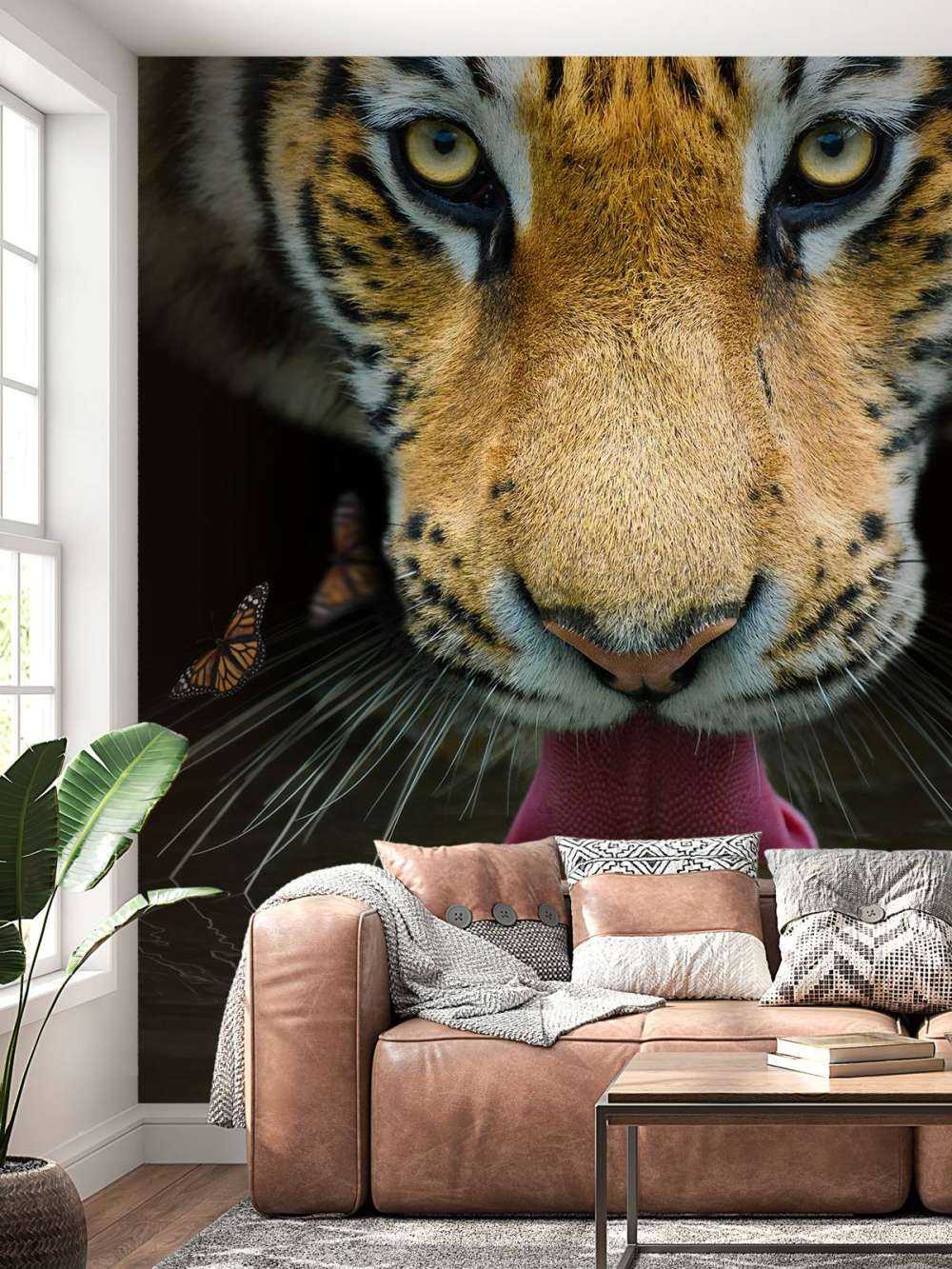 Portræt af jungletiger