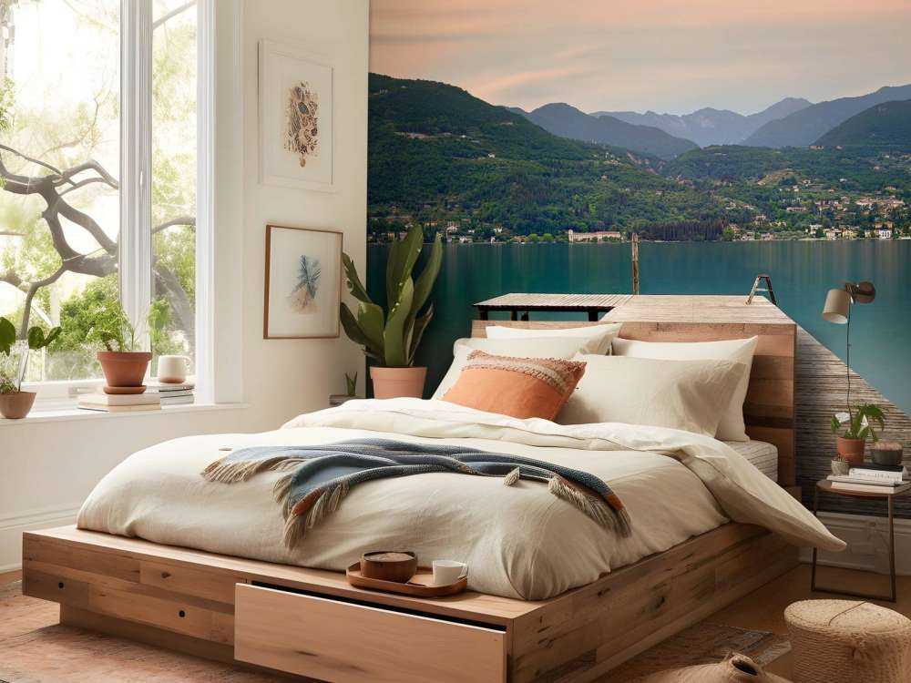 Anløbsbro ved Gardasøen