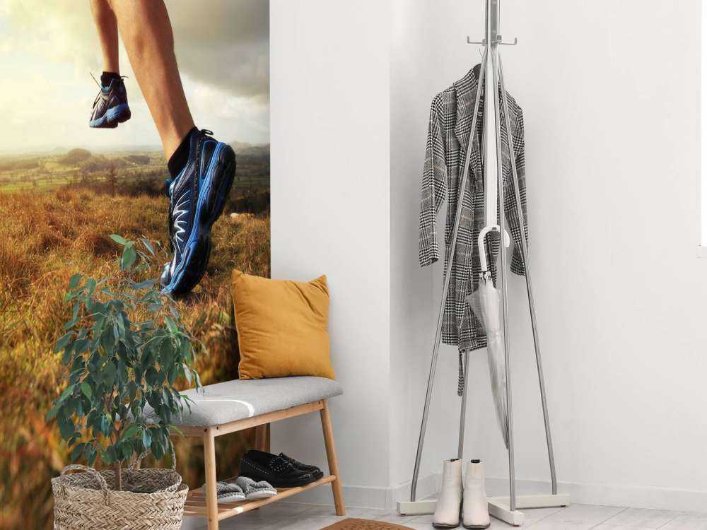 Jogger i aktion