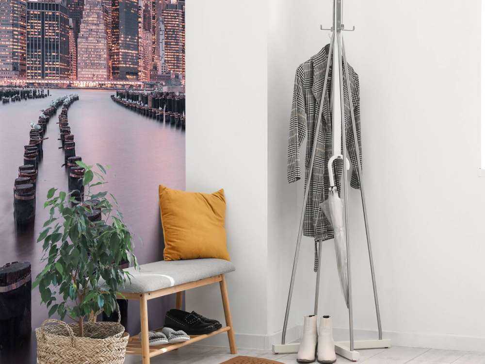 Bølgebrydere nær Manhattan