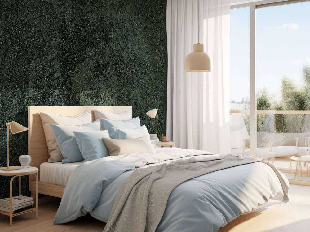 Grøn farvet struktur