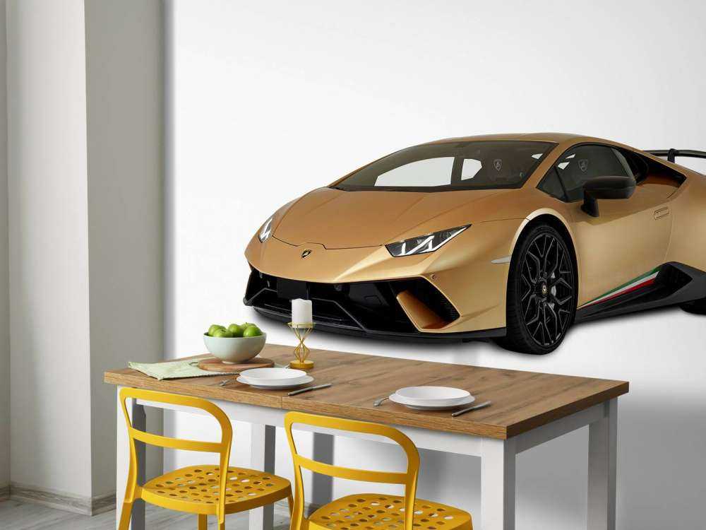 Lamborghini Huracan - Højre front, hvid