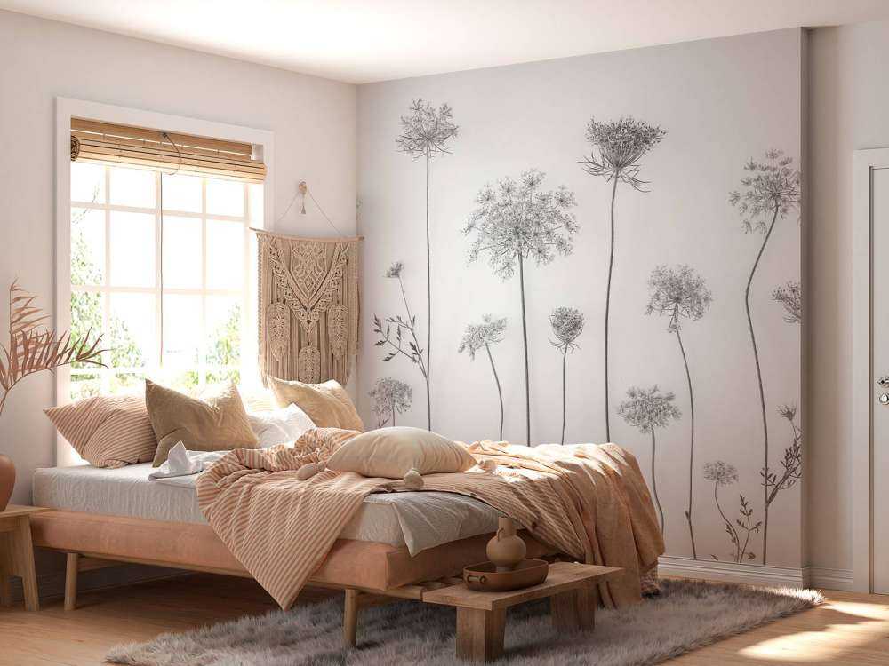 Ko persille i sort og hvid