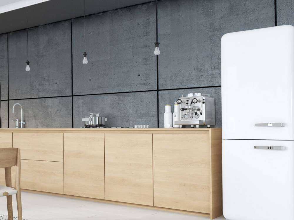 Boksesæk med konkret tapet