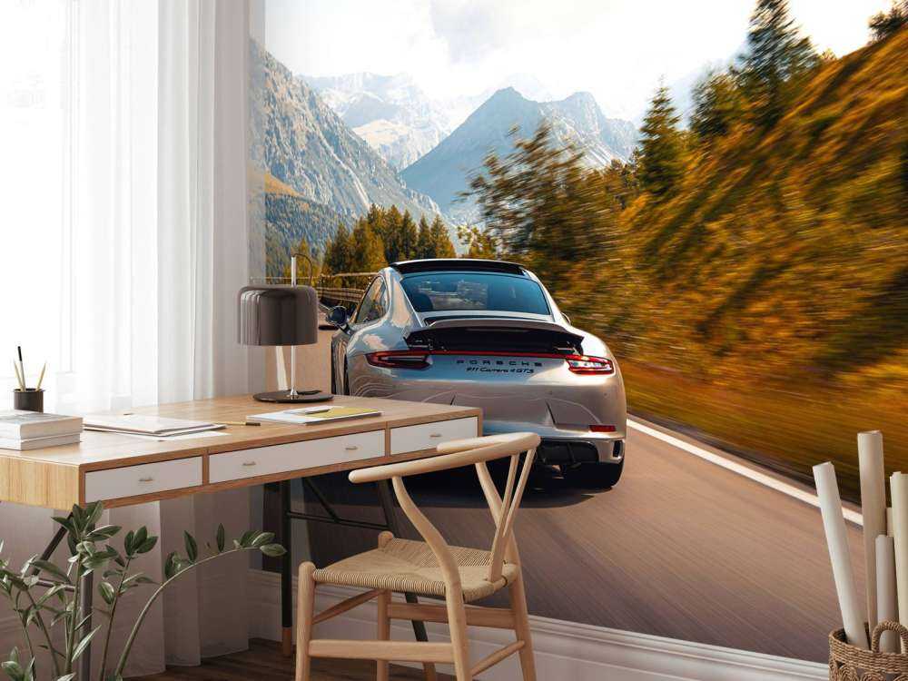 Porsche 911 Carrera GTS i fjellene
