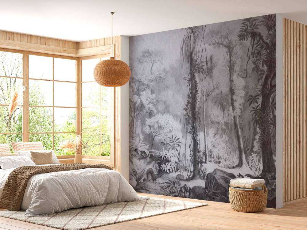 Tropisk skog - grå