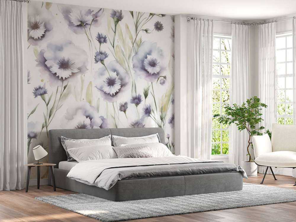 Kornblomster Lilla