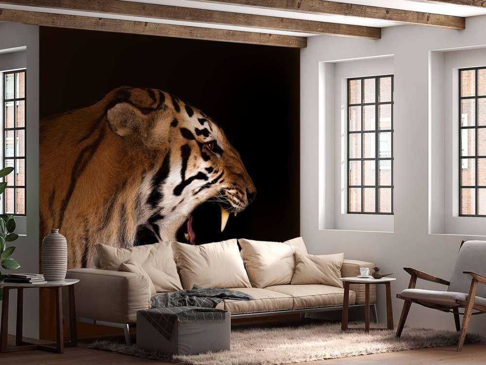 Brølende tiger
