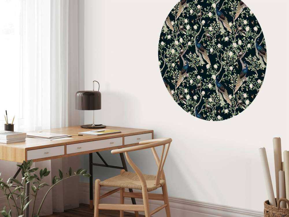 Påfuglprakt Blomsterhage