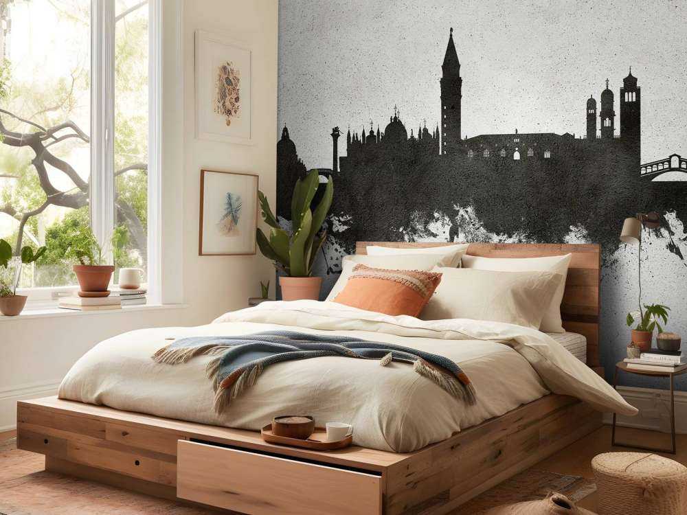 Akvarell silhuett, Venezia