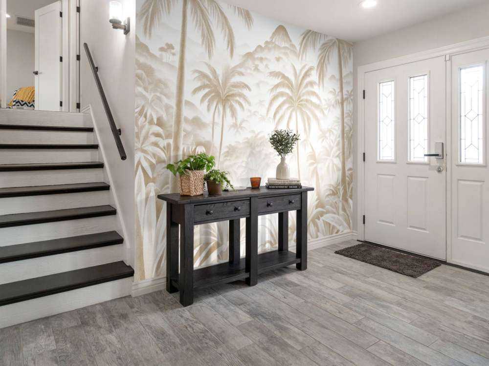 Tropisk Fjell-oase, taupe